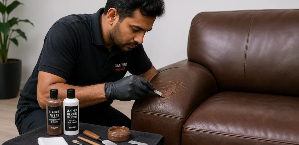 leather sofa cleaning and maintenance